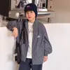 Respirável e Não Sufocante~Camisa Xadrez Soltinha Estilosa para Crianças Mais Velhas, Colete Jaqueta Fashion com Gola Alta para Primavera e Verão 2026