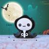 Micro-paisaje carnoso pequeños adornos nueva lámpara de calabaza linda fantasma vampiro llavero creativo adornos de Halloween
