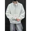 Primavera 2026 Nueva Chaqueta de Talla Grande de Alta Calidad para Hombre Lavada Holgada Solapa Retro Ropa de Trabajo Informal Ropa Exterior
