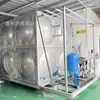 Sistema de Aspersión Tanque de Agua Equipo Secundario de Suministro de Agua Protección Contra Incendios Conjunto Completo de Sistema de Estabilización de Voltaje Gabinete de Control Tuberías y Accesorios Estación de Bombeo Integrada