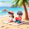 Novo Casal Apaixonado Micro Paisagem Desktop DIY Acessórios Bola de Cristal Coração Fofo Feminino Presente Enfeites de Casal
