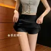 Falda Corta de Encaje Blanca Dulce y Sexy Estilo Coreano, Nuevo Estilo de Verano para Mujer, Versátil Falda de Capas plisada de Cintura Alta