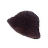 Sombrero tejido de piel de visón para mujer, invierno cálido, protección para las orejas, coreano casual, combina con todo, otoño e invierno, sombrero de piel de visón a la moda