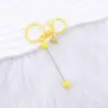 Nuevo Llavero de Cuentas DIY Llavero Metálico Colorido Colgante para Cubierta de Teléfono Móvil y Auriculares Lindo Llavero de Cuentas