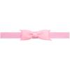 Diadema de Cuero para Niñas con Lazo de Dos Puntas Elástico de Color Sólido de 7 cm, Accesorios para el Cabello, Diadema de Lazo, Corbata de Lazo
