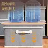 Caja de almacenamiento para ropa y pantalones, organizador de compartimentos para ropa y ropa interior, cesta plegable de tela para el hogar, herramienta de capas para armario