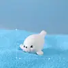 Micro-Paisagem DIY Mini Animais Marinhos: Tubarões, Golfinhos, Crocodilos, Peixes-serra de seis guelras, Baleias, Raias, Polvos, Morsas, Focas