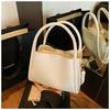 Bolso Cubo de Gran Capacidad Transfronterizo para Mujer, Nuevo Modelo 2026 Bolso de Hombro con Textura para Debajo del Brazo, Bolso de Moda para el Día a Día