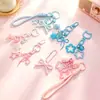 Llavero Colgante de Dibujos Animados DIY Hecho a Mano Cadena para Bolso Teléfono Cadena Terminada Anilla Abierta Paquete de Materiales Adornos Accesorios