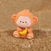 Doce Pequeños Adornos de Resina del Zodiaco Paisaje en Miniatura Adornos Creativos de Escritorio Animales Artesanías Chinas Colgantes para Coche