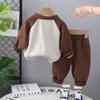 Trajes de Ropa de Otoño para Niños y Niñas 2024 Primavera y Otoño Chaquetas Deportivas de Otoño Trajes de Dos Piezas Fabricante Venta al por Mayor para Niños y Niños de Edad Media