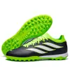 Venta al por mayor de fábrica transfronteriza Zapatos de fútbol de caña baja Falcon para adolescentes Ag Clavo Largo Tf Competición Entrenamiento Interior Fútbol Sala