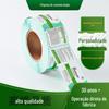Etiqueta autoadesiva multicamada Manual pp papel sintético Flip etiqueta à prova d'água Filme perolado Impressão de rolo de borracha não residual