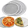 Fabricantes de origen al por mayor red redonda gruesa de aluminio para pizza red para barbacoa de pizza pantalla de secado perforada multiusos