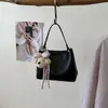 Bolso Femenino de Moda Estilo Coreano, Simple y Elegante, Bolso Cuadrado Pequeño Texturizado, Color Sólido Casual, Adecuado para el Trabajo y los Viajes, Bolso Cruzado de Hombro de Moda