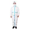 Macacão de Proteção Descartável para Proteção de Barreira, Impermeável, à Prova de Óleo, Livre de Poeira, com Membrana Respirável, Roupa de Trabalho para Sala Limpa e Uso com Químicos Perigosos