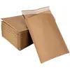 Bolsas de Papel Kraft Completamente Biodegradables con Estructura de Panal para Comercio Electrónico, Comercio Exterior, Ropa, Bolsas tipo Sobre Autoadhesivas para Empaque Express, Bolsas de Papel con Estructura de Panal