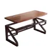 Mesa de Computador de Madeira Maciça Mesa de Escritório para Casa Quarto Simples Mesa Moderna Dupla Mesa para Estudante Mesa de Jogo