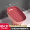 Jabonera escurridora, no requiere taladro, jabonera de lujo para el hogar con ventosa, soporte para jabón de encimera de baño, estante de baño