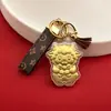 Coleção Ano Novo da Ovelha Dourada: Chaveiro Ovelha Dourada, Promoção de Aniversário da Loja, Pingente Dourado, Presente de Ano Novo, Atacado