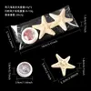 Clip para el Cabello Decoración de Estrella de Mar Sirena Fiesta en la Playa Brillo Facial Brillante Decoración de Fiesta Oceánica Vacacional