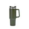 40 Vasos para Coche Ice Buster de Acero Inoxidable 304 de Doble Pared al Vacío Multicolores En Stock de Gran Capacidad con Popote Logotipo