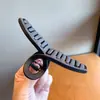 Pinza de tiburón grande coreana para el cabello, accesorio simple para recogido en la parte trasera de la cabeza, pinza de pelo de alta gama para mujer