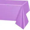 Mantel de Color Sólido para Mesa de Amazon Mantel de Plástico Desechable de PE Adecuado para Diversas Ocasiones de Eventos y Fiestas Mantel