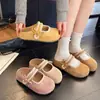 Zapatos Birkenstock Versátiles y Elegantes para Mujer, Nuevo Modelo Primavera 2024, Mocasines Cerrados sin Cordones, Calzado para Exteriores, Zapatos de Tacón Único que Aumentan la Altura para Mujer