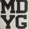 Fabricantes Personalizam Placa de Letra com Rebite de Couro Estilo Punk para Atender às Necessidades Decorativas Personalizadas Liehuo3
