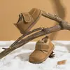 Zapatos de Algodón para Niños, Botas de Nieve de Invierno para Niñas, Botas de Algodón de Terciopelo para Niños, Zapatos de Algodón de Nieve de Invierno para Bebés Niñas, Zapatos de Invierno