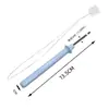 Aguja de Punzón Rusa Modelo Pequeño Azul 35 # Simple Acero Inoxidable Abs Poke Bordado Tufting Herramienta