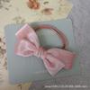 Otoño e Invierno Nuevo Estilo Coreano de Alta Elasticidad Multi-Hebras Cuerda para la Cabeza Lazo de Terciopelo Rosa Claro Anillos para el Cabello Cuerda para el Cabello de Roble Correa de Goma