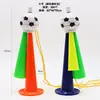 Bocina de fútbol, bocina de animación para la Copa de Europa, bocina de juguete de tres tonos, bocina de animación para la Copa del Mundo, bocinas grandes, medianas y pequeñas al por mayor
