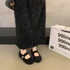 Sapatos Mary Jane de Lã Versáteis Retrô com Aumento de Altura Oculto, Estilo Birkenstock, Outono/Inverno, Bico Redondo, Solado Macio, 2026, Estilo Mori, Forrado com Lã, Sapatos de 4cm