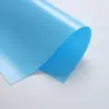 Suministro Directo de Fábrica Hojas de PP de Doble Cara Mate Azul Claro Coloridas