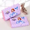 Almohada de Látex de Seda de Hielo Infantil de Dibujos Animados Almohada de Látex Doméstica para Estudiantes de Verano Almohada Natural para Protección del Cuello Transpirable