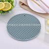 Tapete redondo de panal de 75 g, de silicona de grado alimenticio, aislante térmico, antiescaldamiento, resistente a altas temperaturas, grueso, para horno microondas.