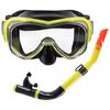 Óculos de mergulho HD snorkeling pacote de mergulho transfronteiriço para homens e mulheres Adulto grande estrutura silicone espelho natação óculos de mergulho