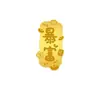 Adesivo de Celular de Ouro Puro 999 com 2mg de Ouro, "Princesa, Por Favor, Fique Rica," "Sala do Tesouro, Assuntos de Dinheiro," "Deus da Riqueza" Adesivo Criativo Presente