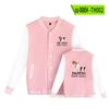 Jaqueta de baseball estilo uniforme de voo casual coreano solta outono e inverno mancha solar transfronteiriça