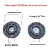 Tipo 100/125/150 Rebarbadora Especial de Aço Preto Puro Prato de Pressão 100 a 125 Rebarbadora Acessórios de Prato de Pressão de Alta Qualidade