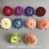 Cabeza de Flor de Loto Simulada 7.5/8/10cm Corona Manualidad DIY Pasador Flor Flor de Ópera Adornos Flores Artificiales