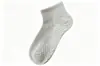 Calcetines cortos sin costuras para hombre, calcetines deportivos blancos de verano para hombre, absorbentes de sudor y transpirables, calcetines 10A de algodón puro antibacteriano para hombre