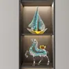Ornamentos de Vela Suave Velheiro Luxo Acessível Sala de Estar de Alto Padrão Entrada Gabinete de TV Gabinete de Vinho Decorações Artesanato de Escritório