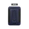 Bolsa para Tarjetas con Soporte Magnético Accesorios Funda para Teléfono Apple Android Bolsa de Almacenamiento Portátil Magnética Soporte de Soporte Cuero