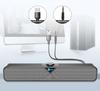 Computador desktop Dazzling D100 mini áudio subwoofer doméstico USB portátil celular notebook alto-falante pequeno