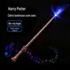 Varinha Mágica Harry Potter Adereço Cosplay de Halloween Varinha de Voldemort Plástico com Luz Varinha Mágica de Hermione
