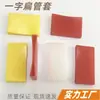 Ranura para Cable Manga de Goma de Esquina Ingeniería Vaina para Tubo de Hierro Plano Vaina para Andamio Manga Recta de Plástico para Insertar Manga para Tubo de Mueble