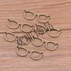 2 Cor 10 * 28mm DIY liga de zinco jóias acessórios óculos conector pulseira colar acessórios de bagagem